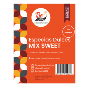 Especias MIX SWEET