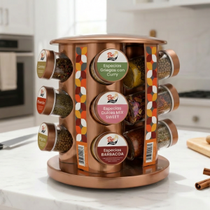 Especiero Rotativo Be Tasty – El Pack de Sabores más Completo