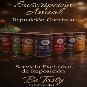 Plan Anual de Reposición Be Tasty – Sabor Sin Interrupciones - Club Be Tasty